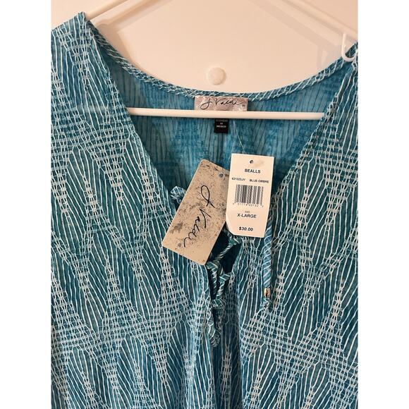 J Valid Xl NWT Bathing Suit Cover Up. Stretch - Picture 4 of 4